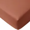 Drap housse - P'TIT DODO - 60 x 120 cm - Jersey - Tomette