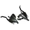 Levier-manette VTT P2R 3x8V. Noir Alu Azera pour frein V-Brake compati...