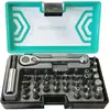 OC-PRO Mini cliquet 1/4 et jeu de 30 embouts de vissage 1/4 - coffret 33 pcs
