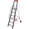 Escabeau professionnel pliable en aluminium HAILO Chantier 6 marches