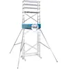 Réhausse échafaudage bricoleur Hailo - HobbyStep H6 - Aluminium - 225 x 150 x 46 cm - Gris - Fixe
