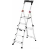 Escabeau professionnel télescopique 3m pour escalier Hailo TL100