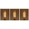GREENSENSATION Lot de 3 ampoules vintage bulb Edison E27 BT75 à filaments 40W