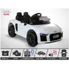 Voiture électrique enfant KINGTOYS - Audi R8 SPYDER 40W - Blanc