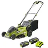 Pack RYOBI Tondeuse 36V RLM36X46H50PG - 2 Batteries 36V LithiumPlus 4....