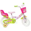 Vélo Enfant 12 - Modèle PINK BLOOM Fille ( taille