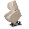 Fauteuil de relaxation électrique LISE - LOUNGITUDE - Beige - Releveur...