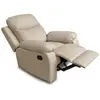 Fauteuil de relaxation manuel - LOUNGITUDE - BONA - Tissu - Beige