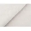 Canapé d'angle convertible INDIA en bouclettes - LOUNGITUDE - Blanc