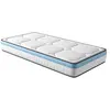 LOUNGITUDE Matelas GEL FRESH mousse à mémoire de forme + mousse frozen...