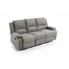 LOUNGITUDE RELAXXO - Canapé de Relaxation électrique 3 places Microfibre LEO