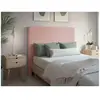 LOUNGITUDE Tête de lit NUMA en tissu bouclette - Rose - Largeur 160 cm