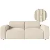 LOUNGITUDE Canapé PACO convertible 3 places couchage quotidien 140x190...