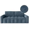 LOUNGITUDE Canapé SILVIO convertible express 3 places couchage 140x190...