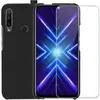 Pack IBROZ Honor 9x Coque Silicone noir