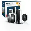 Pack Fnac 2 Caméras de surveillance Arlo Essential extérieure Blanc + ...
