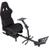 Chaise gaming cockpit de simulation Nova Gaming ZENITH-GC310 Noir et R...