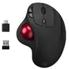 Souris sans fil - MOBILITY LAB - Trackball - Noir