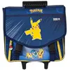 Cartable Scolaire à roulettes - Pokemon - Serigraphie - Bleu - Enfant ...