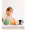 Little Big Friends Lot de 4 balles doudous Jungle Doodballs