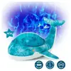 Cloud B Veilleuse peluche Tranquil Baleine  bleue (rechargeable)