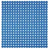 IDMAT Tapis de douche bulles - bleu transparent - 52x52 cm