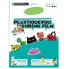 Plastique fou - 7 feuilles colorées - Diam's