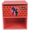 Fun house miraculous ladybug chevet avec tiroir h.36 x l.33 x p. 30 cm