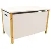 Fun House Scandiwood Coffre A Jouets En Bois 37,5 X 60 X36 Cm Pour Enfant