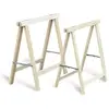 Tréteau pliant bois 75x75cm - MERCIER - 415