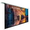 Ecran de Projection motorisé encastrable 2,20 x 1,24m Format 16:9, Fon...