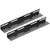 KIMEX Kit de 2 rails en l pour rack sol 19'' - Longueur 300mm