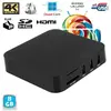 Android TV Box Kodi média player 4K Smart TV 3D Mini PC WiFi 8Go Noir