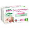 Love & Green Hypoallergene Luiers 44 Luiers Maat 2 (3-6 kg)