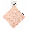 Doudou plat 28cm coton bio Ours polaire Coq en Pâte® - Doudou Coton b ...