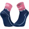 BV Sport Socquette Double Gr  Mid - Polyamide  Bleu