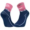 BV Sport Socquette Double Gr  Mid - Polyamide  Bleu