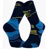 BV Sport Socquette Trek Gr  Haute - Polyamide  Gr65 Bleu