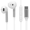WAYTEX Écouteurs filaires USB-C blancs   Intra-auriculaires universels...