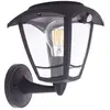 Applique murale solaire rétro led IP44, 400 lumens, détecteur de mouve...