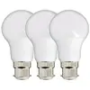Lot de 3 Ampoules smd led A60 Opaques, culot B22, 806 lumens, conso. 8...