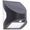 Applique murale hybride Solaire / usb, 350 Lumens, IP54, 3 modes d'écl...