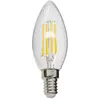 Ampoule à filament led flamme, culot E14, 4W cons. (40W eq.), lumière blanc neutre - RFV470FCW - Xanlite