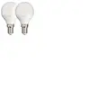 Xanlite - Lot de 2 ampoules led P45 - culot E14 - classique - PACK2EV470PCW