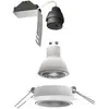 Xanlite Lot de 5 spots encastrés - lumière chaude - ampoule LED GU10 incluses