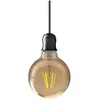 Xanlite - Ampoule LED Globe (G95) / Vintage au verre ambré, culot E27,...