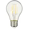 Ampoule à filament led A60, culot E27, cons. (60W eq.), lumière blanc chaud - RFE806G - Xanlite
