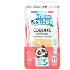 France Bébé Couches écologiques françaises  Taille 5 - 44 couches