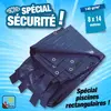 Bâche couverture - Marque - 8x14m - Rectangulaire - Vert - 140 gr/m² -...