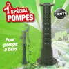 Support en fonte pour pompe à bras Ht. 66 cm - PRPFMBS67 - Ribiland
